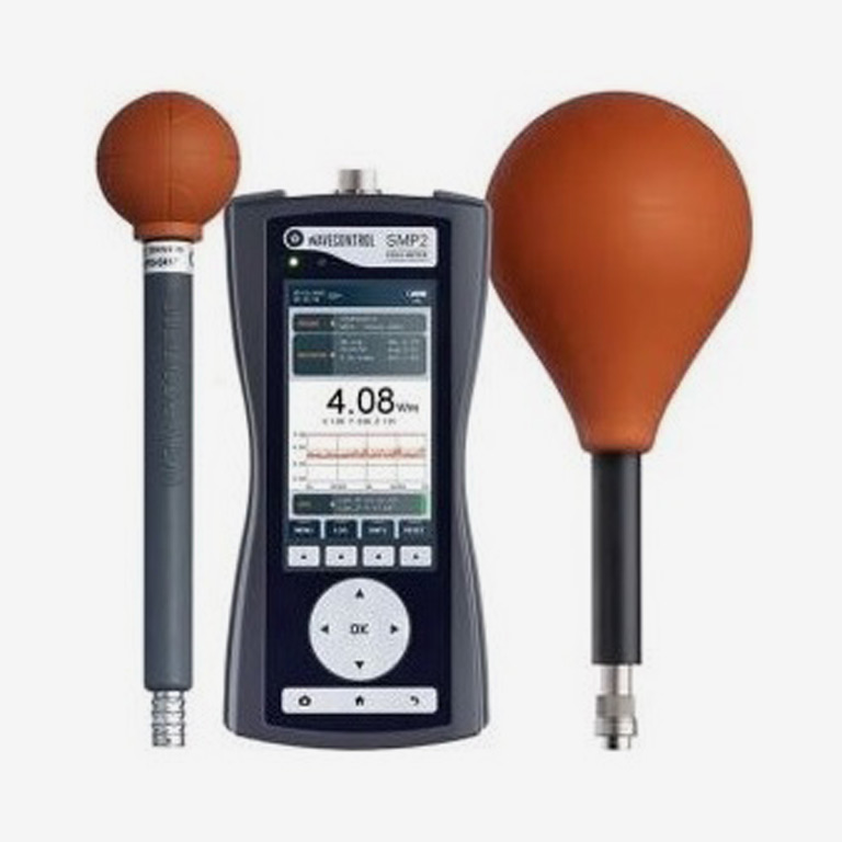 Misuratore di campo elettromagnetico Wavecontrol, modello SMP2 e WP400 e WPF8